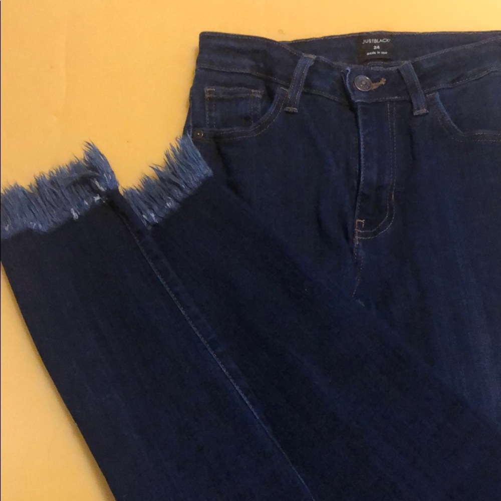 Fringe jeans
